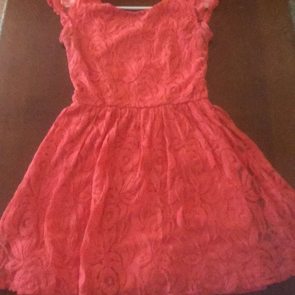 B. Darlin lace zip up dress